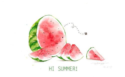 网红小刀刀吃瓜图片大全